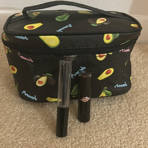 Avocado zip top make up tote bundle - Picture 2 of 12